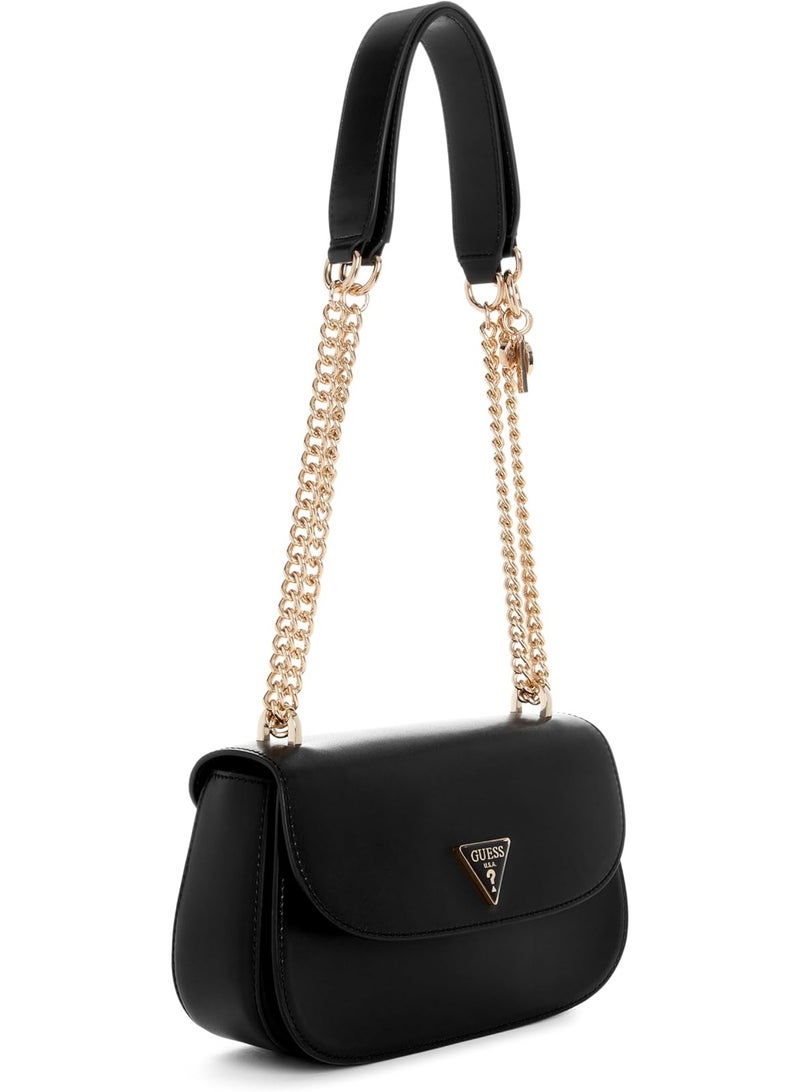 GUESS حقيبة كروس بودي القابلة للتحويل من غس أبى للنساء HWBB9348050 باللون الأسود أليكسى - Image 2
