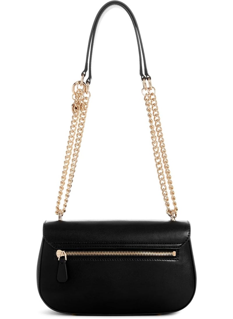 GUESS حقيبة كروس بودي القابلة للتحويل من غس أبى للنساء HWBB9348050 باللون الأسود أليكسى - Image 3
