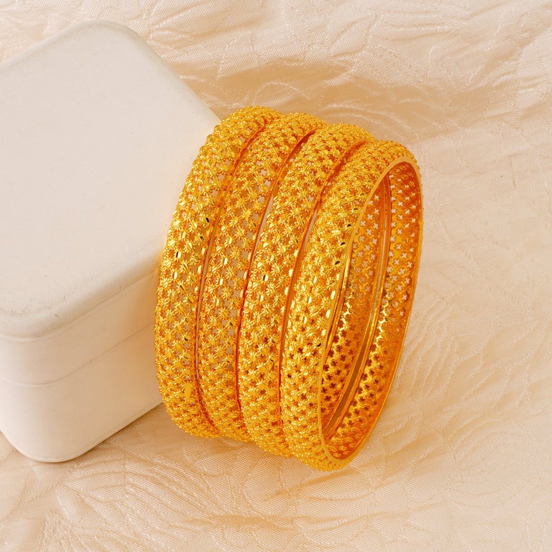 WU Women’s Gold-Plated Bracelet, Wedding  Jewelry - Image 3