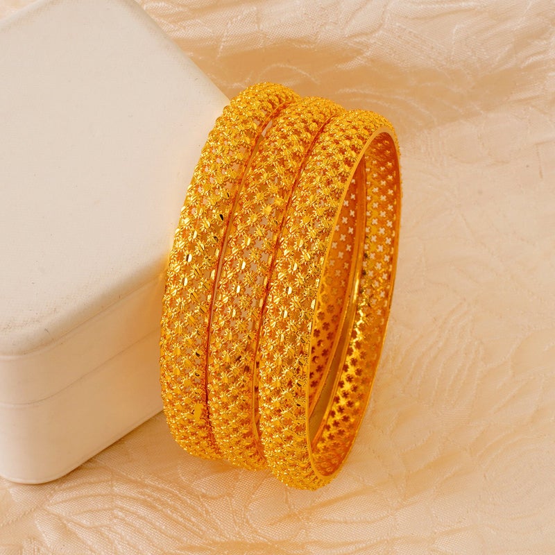 WU Women’s Gold-Plated Bracelet, Wedding  Jewelry - Image 4