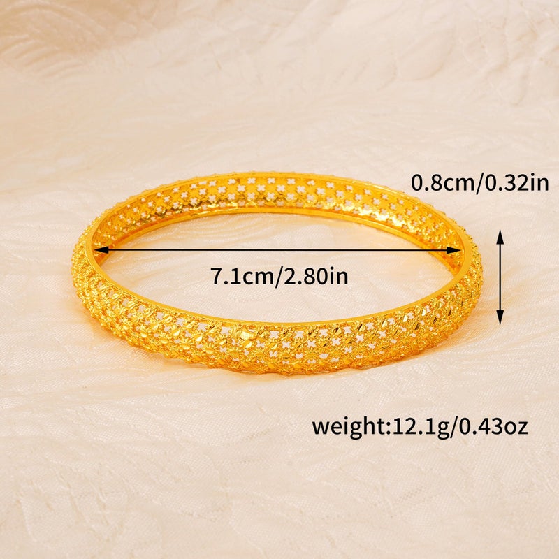 WU Women’s Gold-Plated Bracelet, Wedding  Jewelry - Image 2