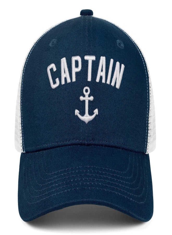singwe Captain Hat Boat Accessories Captain Skipper Navy-Blue Baseball Cap Gorras para Hombres Originales Women Men Golf Hat - Image 1