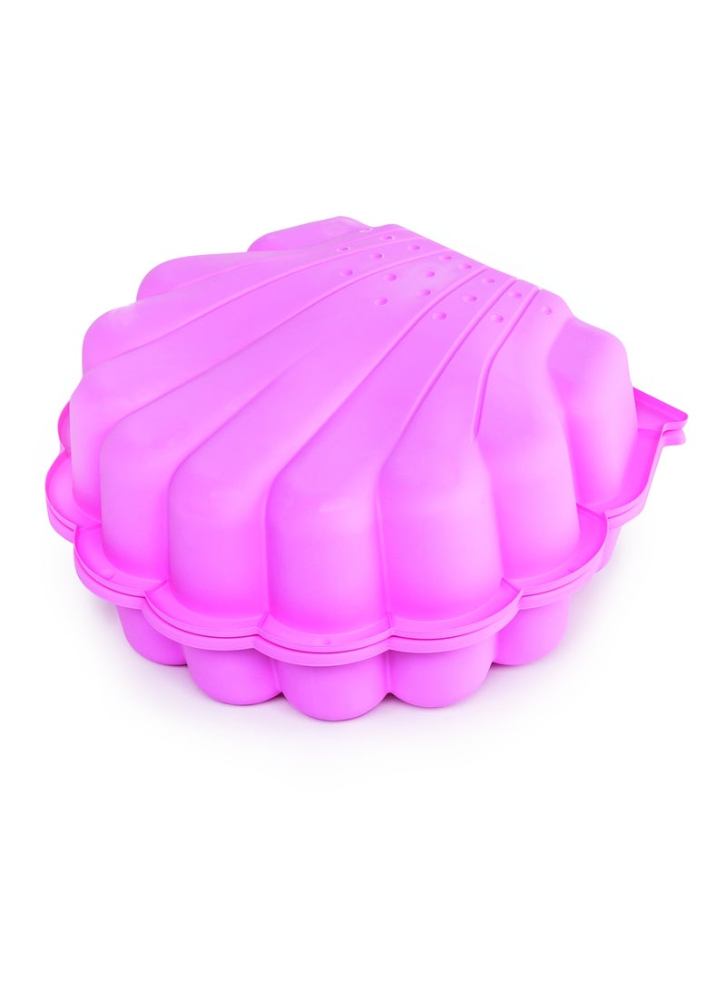 باراديسو حوض رمل على شكل صدفة باللون الوردي - Image 2