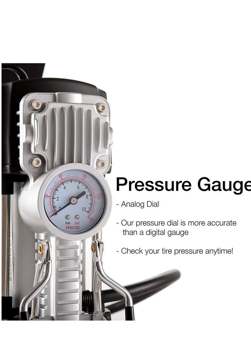 California formula-T California Car Air compressor with Emergency Warning Triangle kit  - Image 3