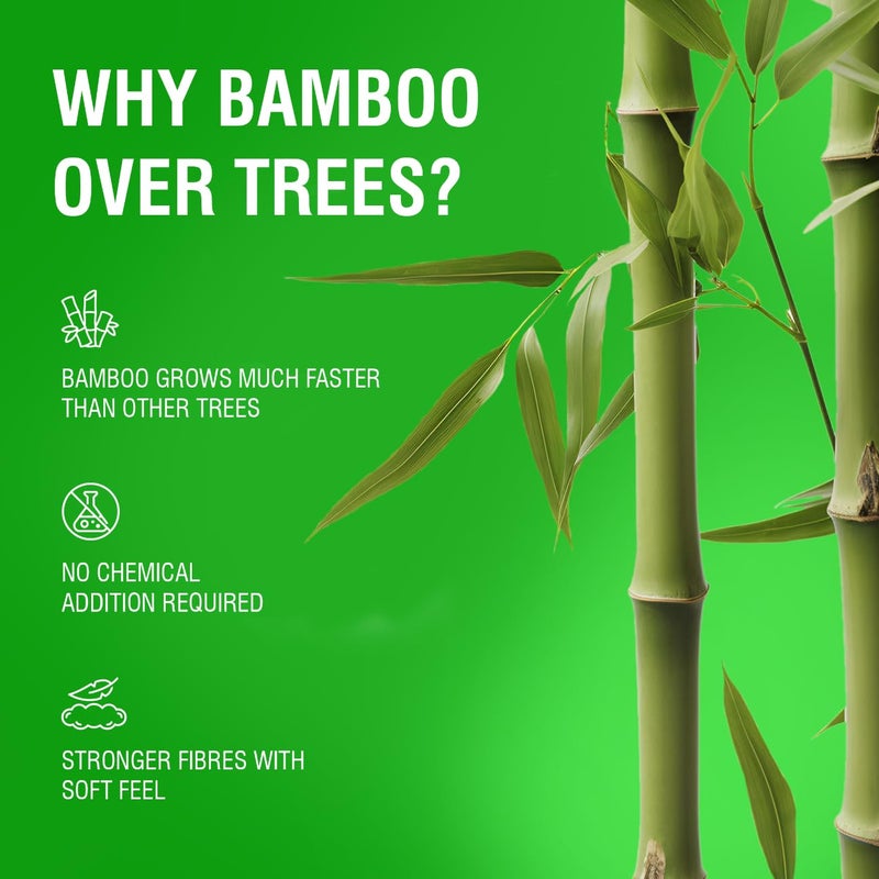 BECO Bamboo Kitchen Towels, 6 sheets Reusable upto 600 times, 100% Natural and Ecofriendly Alternative to Tissue Papers - Image 5