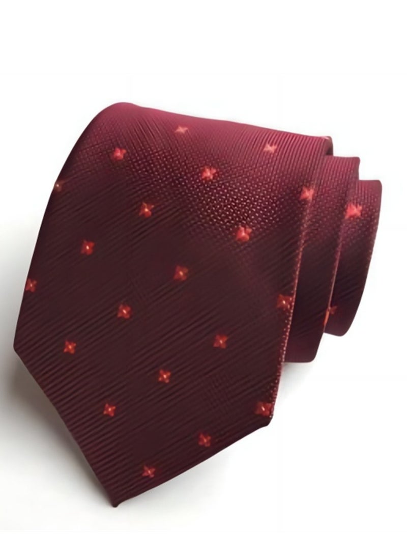 Generic 6 PCS Men's Premium Tie Gift Box Tie Pocket Square Fashionable Stylish Tie Clip Cufflinks Set  - Image 4