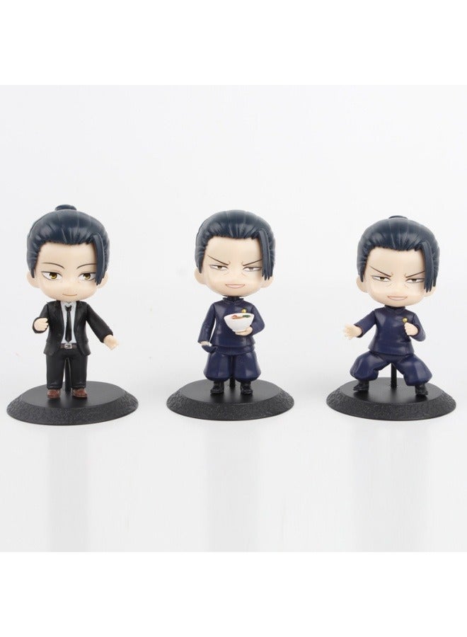 عام جوجوتسو كايسن حرف نموذج سطح المكتب الديكور جوجو ساتورو نموذج لعبة عيد ميلاد حفلة جمع الديكور هدية للعائلة والأصدقاء - Image 3