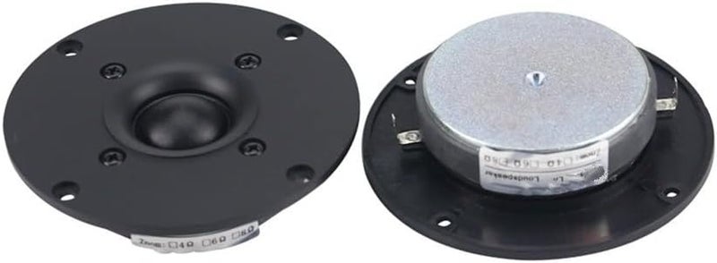 Element 4 Inch Silk Film Tweeter 60W High Pitch Loudspeaker Single Magnetic Type 2 PCS - Image 1