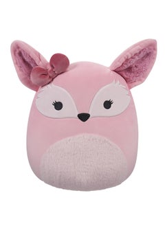 Squishmallows Medium Plush 12 inch Miracle Pink Fennec Fox with Bow Officially Licensed Kellytoy Plush Toy Colorful Soft Gift for Kids Girls & Boys Washable Squishy Stuff Toy Multicolor All Age  - Image 5