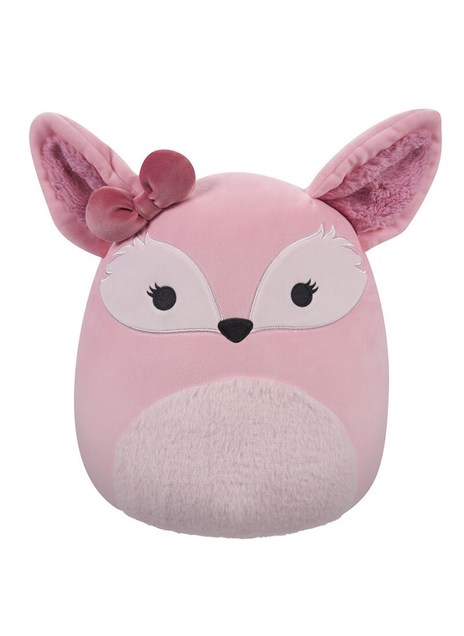 Squishmallows Medium Plush 12 inch Miracle Pink Fennec Fox with Bow Officially Licensed Kellytoy Plush Toy Colorful Soft Gift for Kids Girls & Boys Washable Squishy Stuff Toy Multicolor All Age  - Image 5