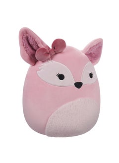 Squishmallows Medium Plush 12 inch Miracle Pink Fennec Fox with Bow Officially Licensed Kellytoy Plush Toy Colorful Soft Gift for Kids Girls & Boys Washable Squishy Stuff Toy Multicolor All Age  - Image 4