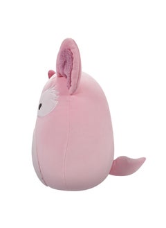 Squishmallows Medium Plush 12 inch Miracle Pink Fennec Fox with Bow Officially Licensed Kellytoy Plush Toy Colorful Soft Gift for Kids Girls & Boys Washable Squishy Stuff Toy Multicolor All Age  - Image 3