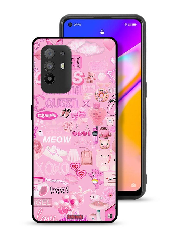Tolwak Oppo A95 5G Protective Case Cover Girls Drama Queen - Image 1