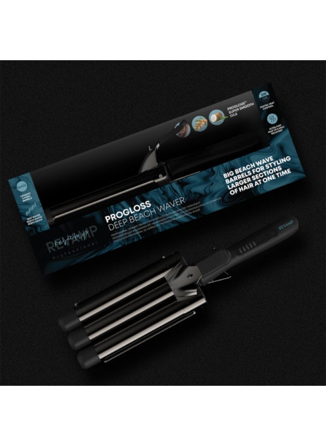 REVAMP - Progloss Deep Beach Waver - Image 1