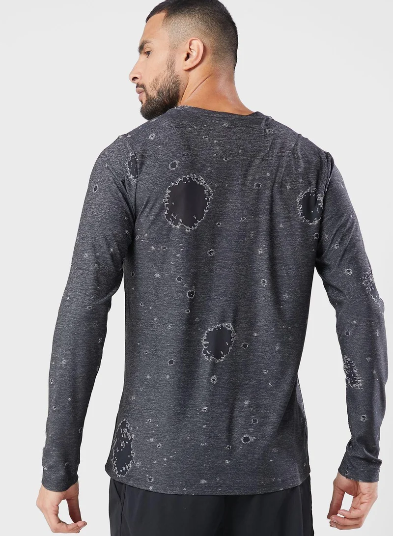 Nike Men's Dri-FIT Tie-Dye Long Sleeve T-Shirt