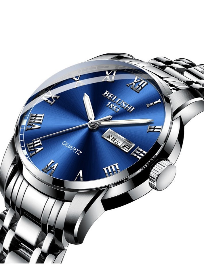 Belushi Men's Fashion Business Quartz Watch 