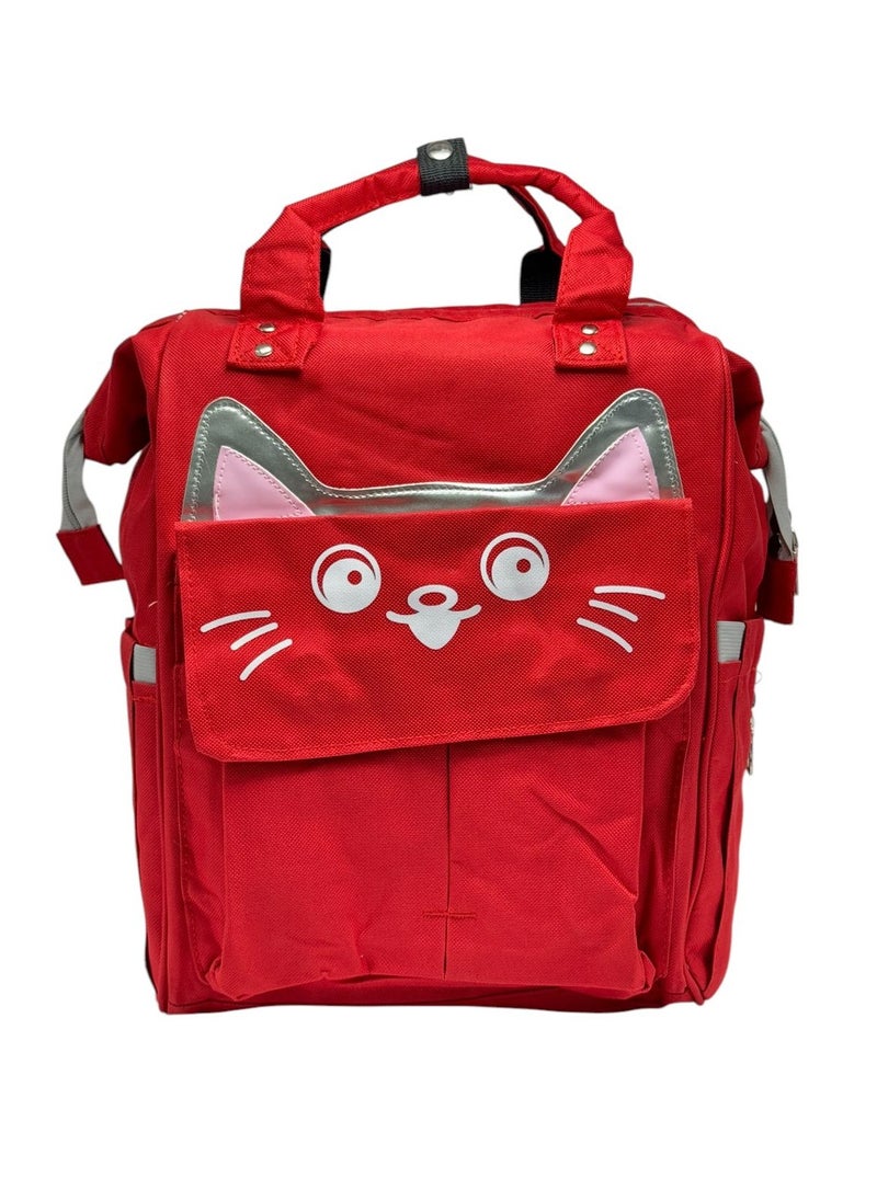 QSHOP Imported Baby Diaper Bag Backpack Comfortable Back Pack Cartoon Multifunctional Large Capacity for Parents Traveling Stylish and Practical  - Image 1