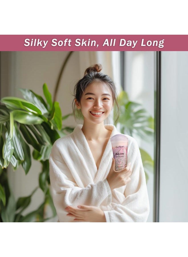 Aqua Elegante - Spa Baskets For Women - Luxury Bath Set With Rose Oil & Orchid - Spa Kit Includes Wash, Bubble Bath, Lotion, Bath Salts, Body Scrub, Body Spray, Shower Puff, Bathbombs, Soap and Towel - Image 1