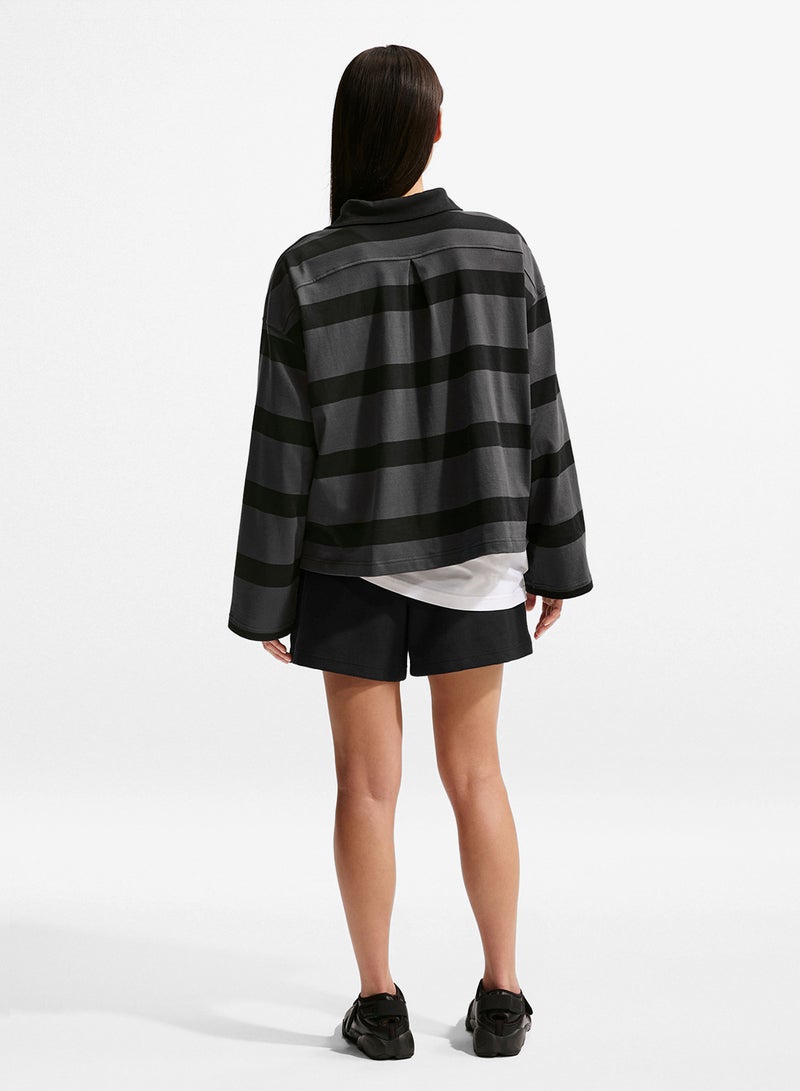 Nike Fleece Boyfriend Shorts - Image 2