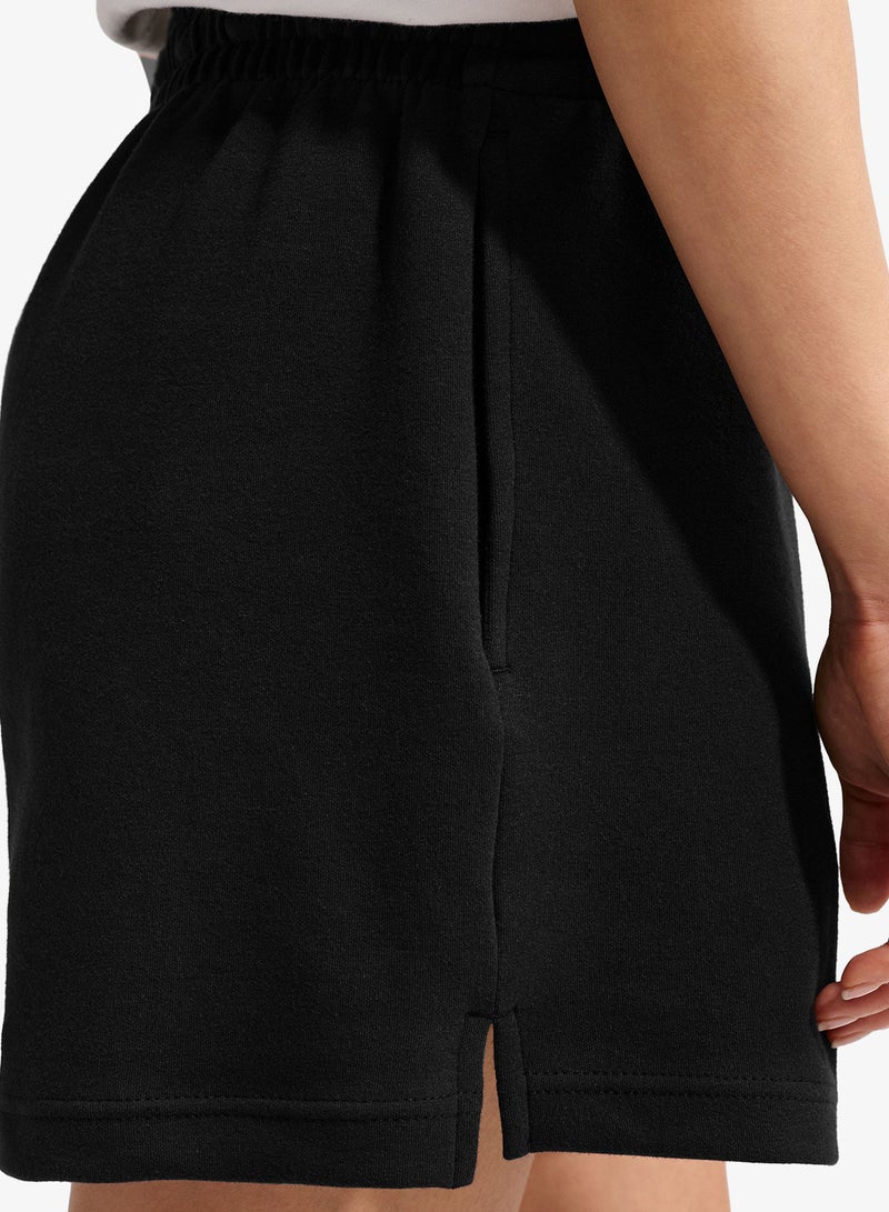 Nike Fleece Boyfriend Shorts - Image 4
