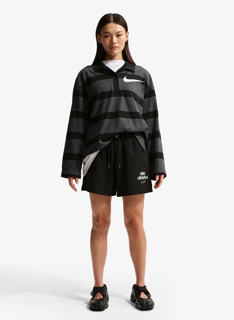 Nike Fleece Boyfriend Shorts - Image 1