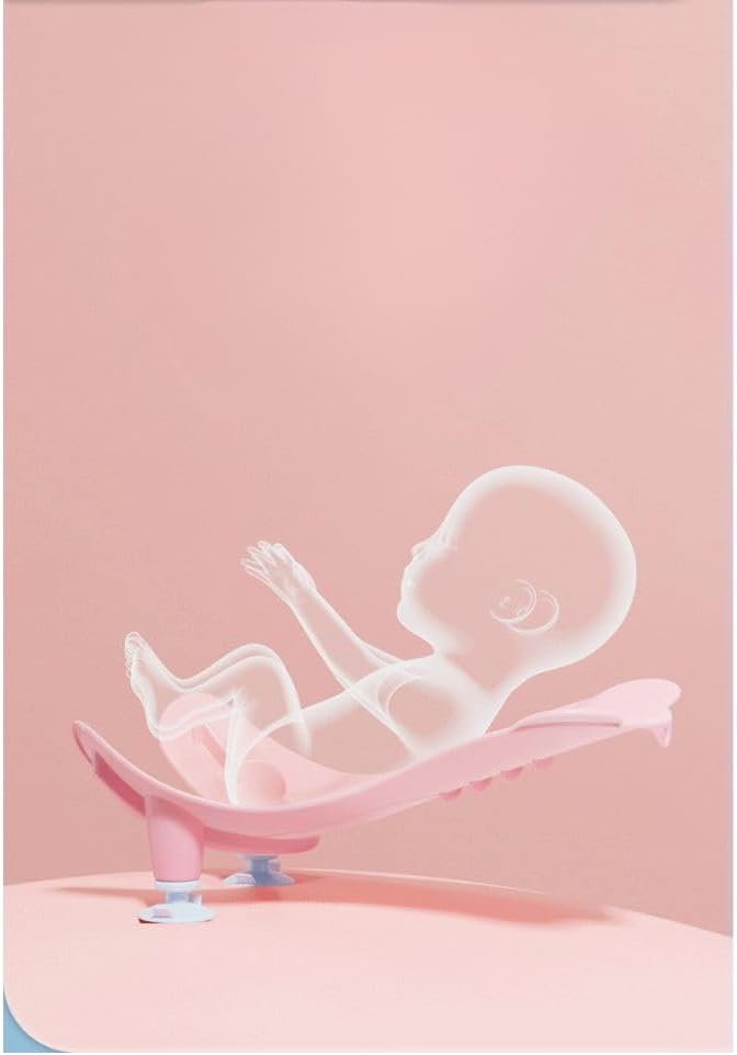 Baby Tubs for Infants Sink - Easy Butt Cleaning, Safe for Mother's Wrist, Washing Basin, Mother to Be Gifts (Blue) - Image 5