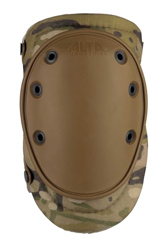 ALTA 50413.16 AltaFLEX Knee Protector Pad, MultiCAM Cordura Nylon Fabric, AltaLOK Fastening, Flexible Cap, Long, Coyote - Image 1