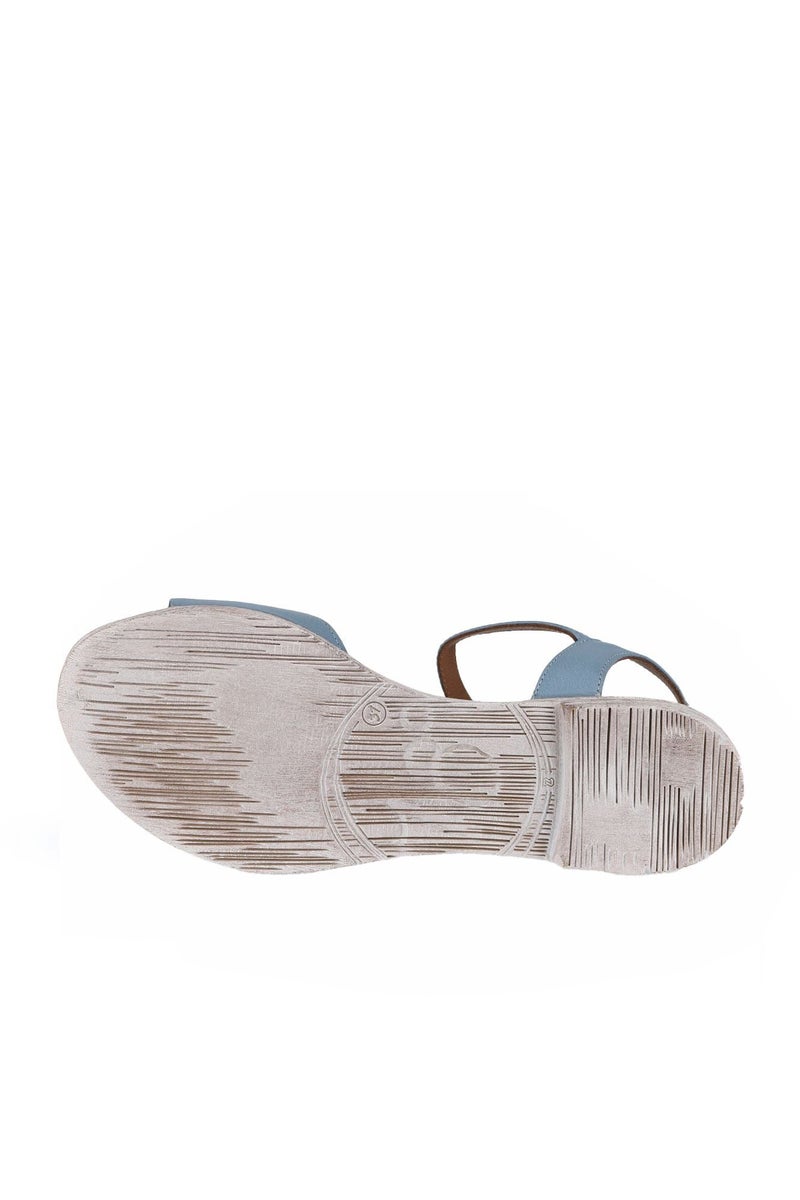 Bueno Contrast Strap Flat Sandals - Image 5