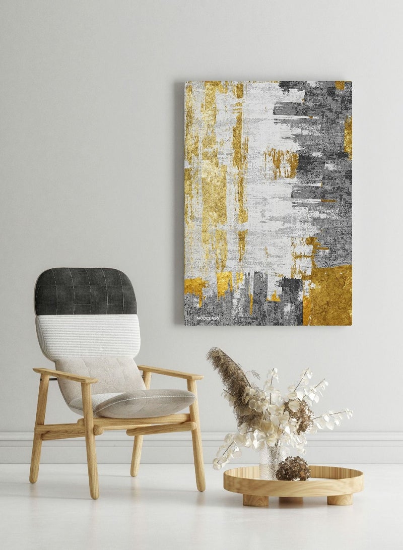 مودكلاس لوحة جدارية كانفس بتصميم تجريدي - Image 1