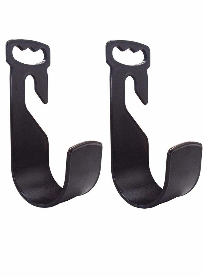 Garden Hose Hanger 2 Pack Metal Hose Holder Hook Storage Expandable Water Hose Holders for Outside Heavy Duty Durable Wall Mount Hose Holder Rust-Free Hook... - Image 1