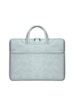 Cartinoe BG06L 15 to 15.6 inch Laptop Briefcase Pu Leather SkyBlue  - Image 1