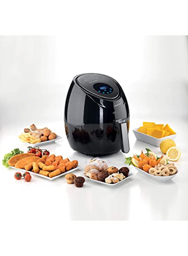 KENWOOD Digital Air Fryer With Rapid Hot Air Circulation For Frying,Grilling,Broiling,Roasting,Baking And ToastingDigital Air Fryer With Rapid Hot Circulation for Frying, Grilling, Broiling, Roasting, Baking And Toasting 3.8 L 1500 W HFP30 Black - Image 4