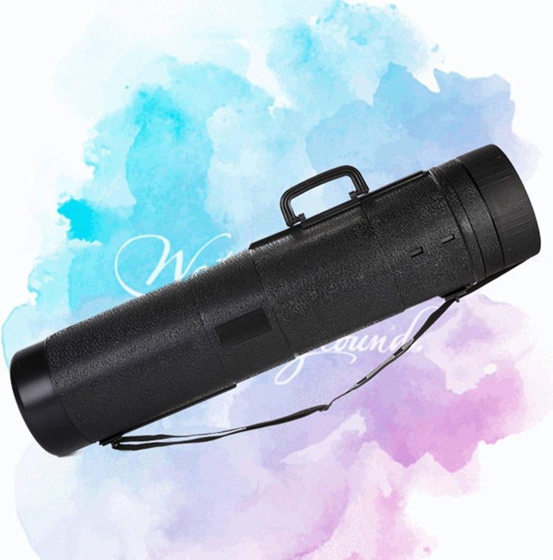 klarakoDocument Tube,Plastic Expanding Poster Art Document Storage Tube 31.5 to 53 inches Adjustable with Carrying Strap Waterproof and LightklarakoResistance - Image 5