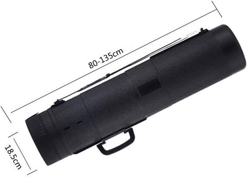 klarakoDocument Tube,Plastic Expanding Poster Art Document Storage Tube 31.5 to 53 inches Adjustable with Carrying Strap Waterproof and LightklarakoResistance - Image 2