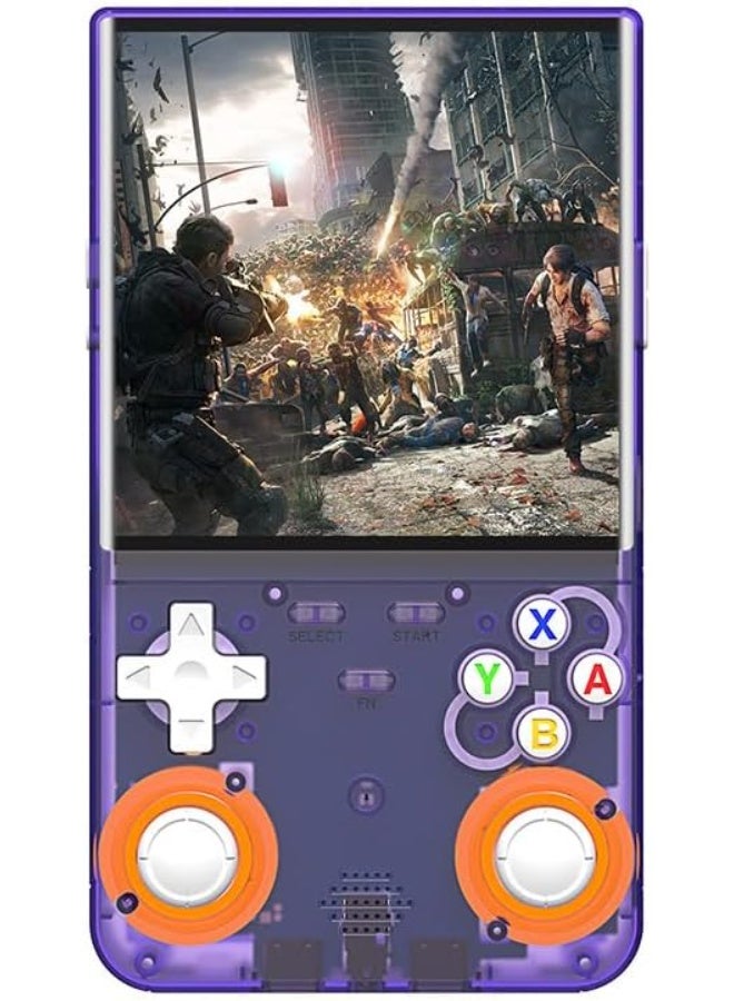 بلو فاير جهاز الألعاب المحمول R36 Ultra Retro بسعة 64 جيجا – يحتوي على أكثر من 20000 لعبة كلاسيكية، شاشة IPS عالية الدقة بحجم 4.0 بوصة، نظام Linux، بطارية قابلة للشحن بسعة 3000 مللي أمبير، يدعم أكثر من 20 محاكي، تصميم محمول مثالي لهواة الألعاب الكلاسيكية - Image 1