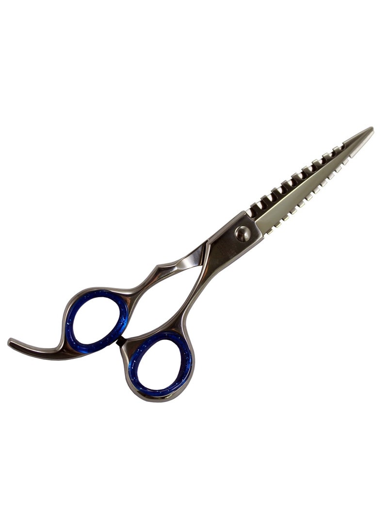 Tips&Toes Peofessional Double Edged Hair Salon Stylist Barber Thinning Shears Scissors  High-Performance Stainless-Steel Haircutting Shears for Extreme Precision Cutting, Trimming, Barbering, salon - Image 3
