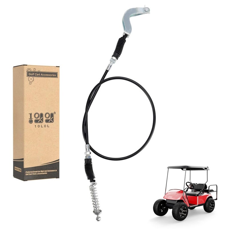 10L0L 72341-G01 Golf Cart Forward & Reverse Transmission Shift Cable for 1996-2001 EZGO TXT/ST350/ST480 /Workhorse/Refresher, OEM# 72341G01, 50.5" Long (1 Piece) - Image 2