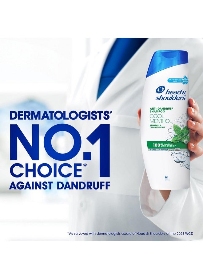 Head & Shoulders Head & Shoulders Anti Dandruff Cool Menthol Shampoo, 340ml  - Image 2