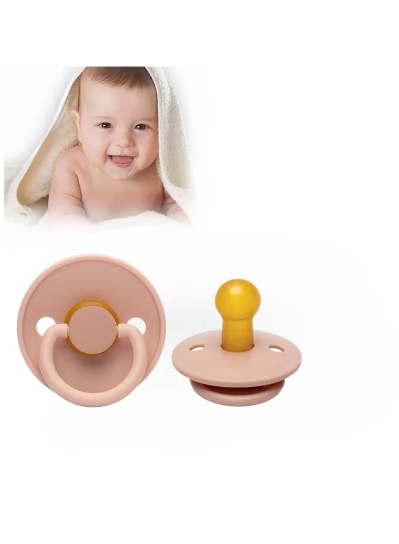 إيكيوك 1 قطعة واحدة مصاصة لاتكس للطفل من 0-6 أشهر وردي - Image 3