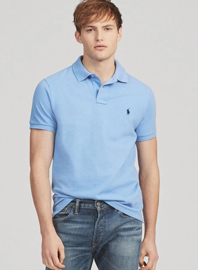 POLO RALPH LAUREN Custom Slim Fit Mesh Polo Shirt
