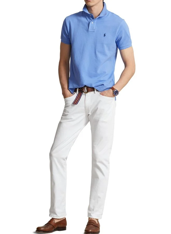 POLO RALPH LAUREN Custom Slim Fit Mesh Polo Shirt