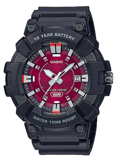 Resin Analog Wrist Watch MW-610H-4AVDF