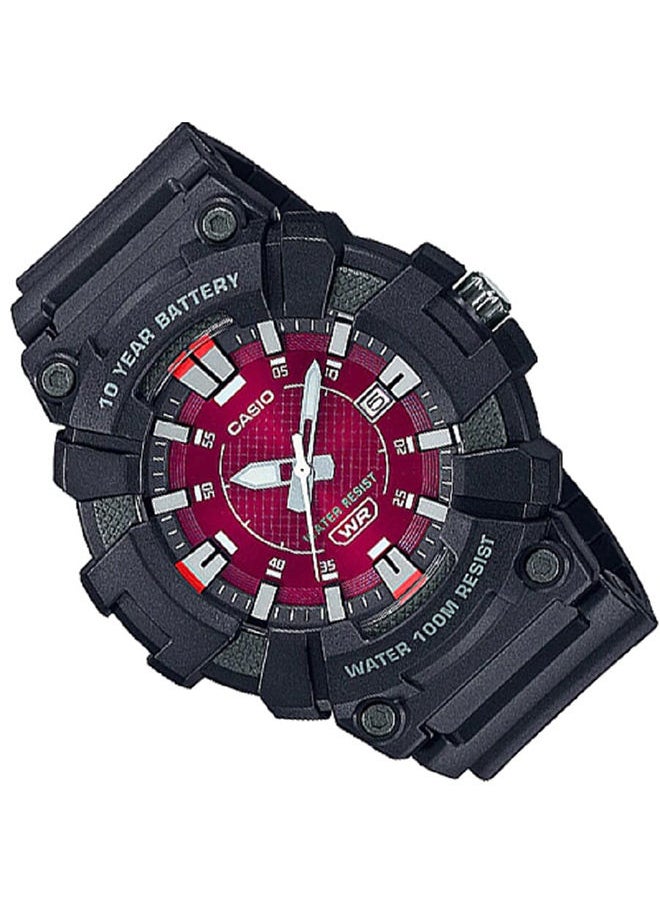Resin Analog Wrist Watch MW-610H-4AVDF