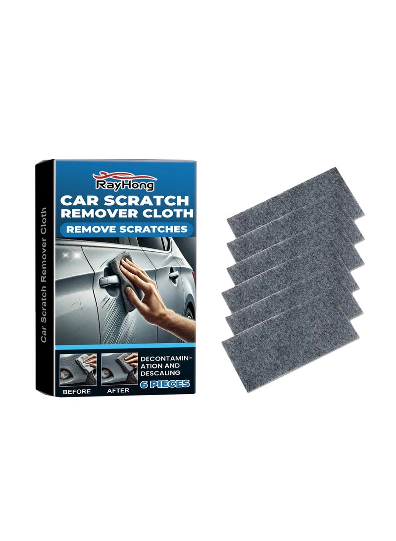 6PCS Car Scratch Repair Cloth, Car Paint, Scratch Decontamination, Polishing, Coating Repair and Curing Cloth - Image 5