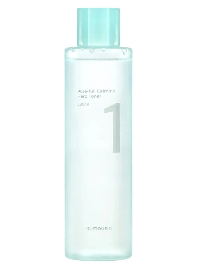 numbuzin Nombozin No.1 Pure Complete Soothing Herbal Toner 300ml  - Image 1