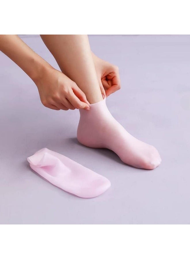 Soft, waterproof silicone short socks for soft feet - Image 3
