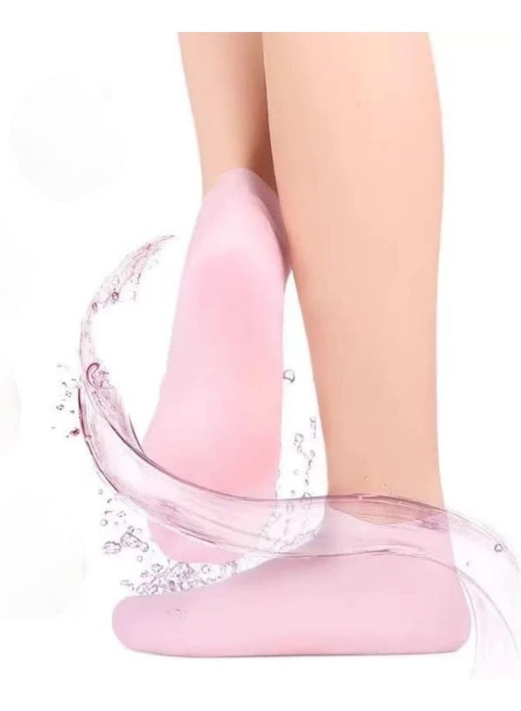 Soft, waterproof silicone short socks for soft feet - Image 1