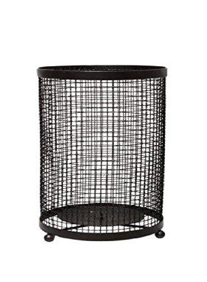 Hosley Large Candle Holder - Black Pillar Candle Cover/Sleeve, 9.75" High, Metal Rustic Farmhouse Decor, Candle Shade for Spa Aromatherapy, Weddings, Home Office, Candle Garden - Image 2
