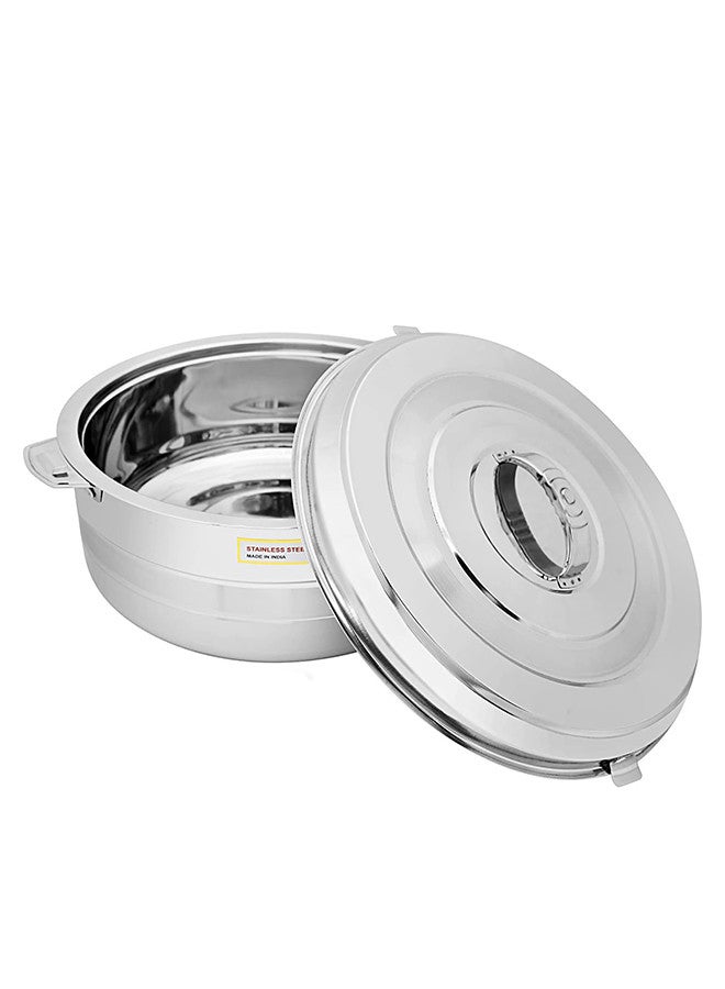 REEM Stainless Steel food Container With Twist-Lock Lid 3500ML Silver - Image 3