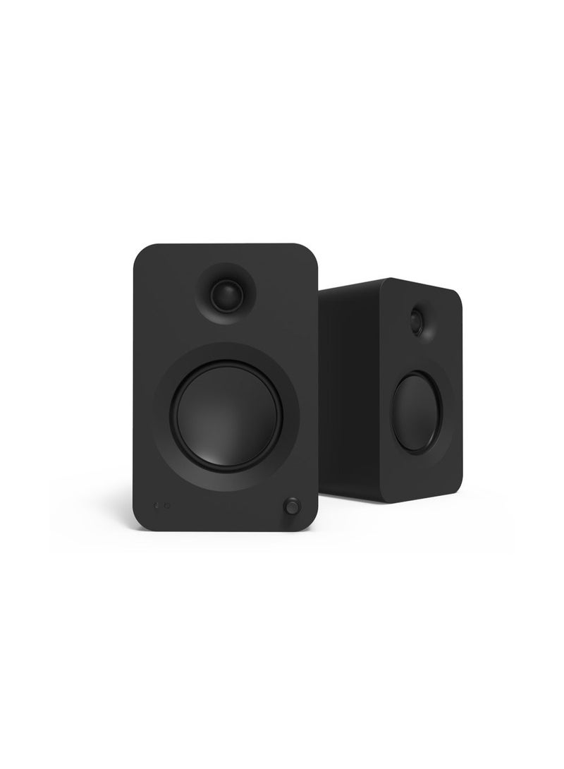 Kanto Audio REN 200W Powered Bookshelf Speakers with HDMI ARC, USB-C, and Bluetooth 5.3-Matte Black, Pair - Image 1